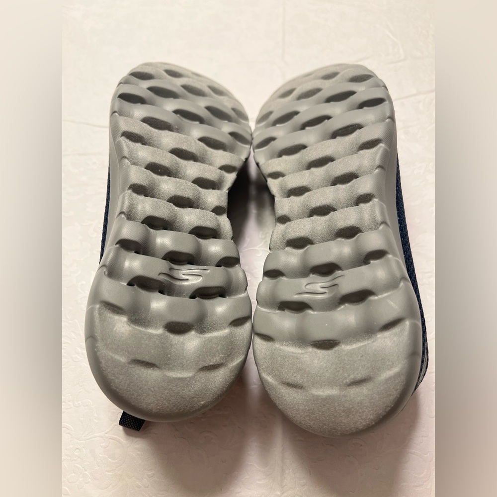 Skechers Navy Blue Slip-On Loafers - Picture 5 of 7